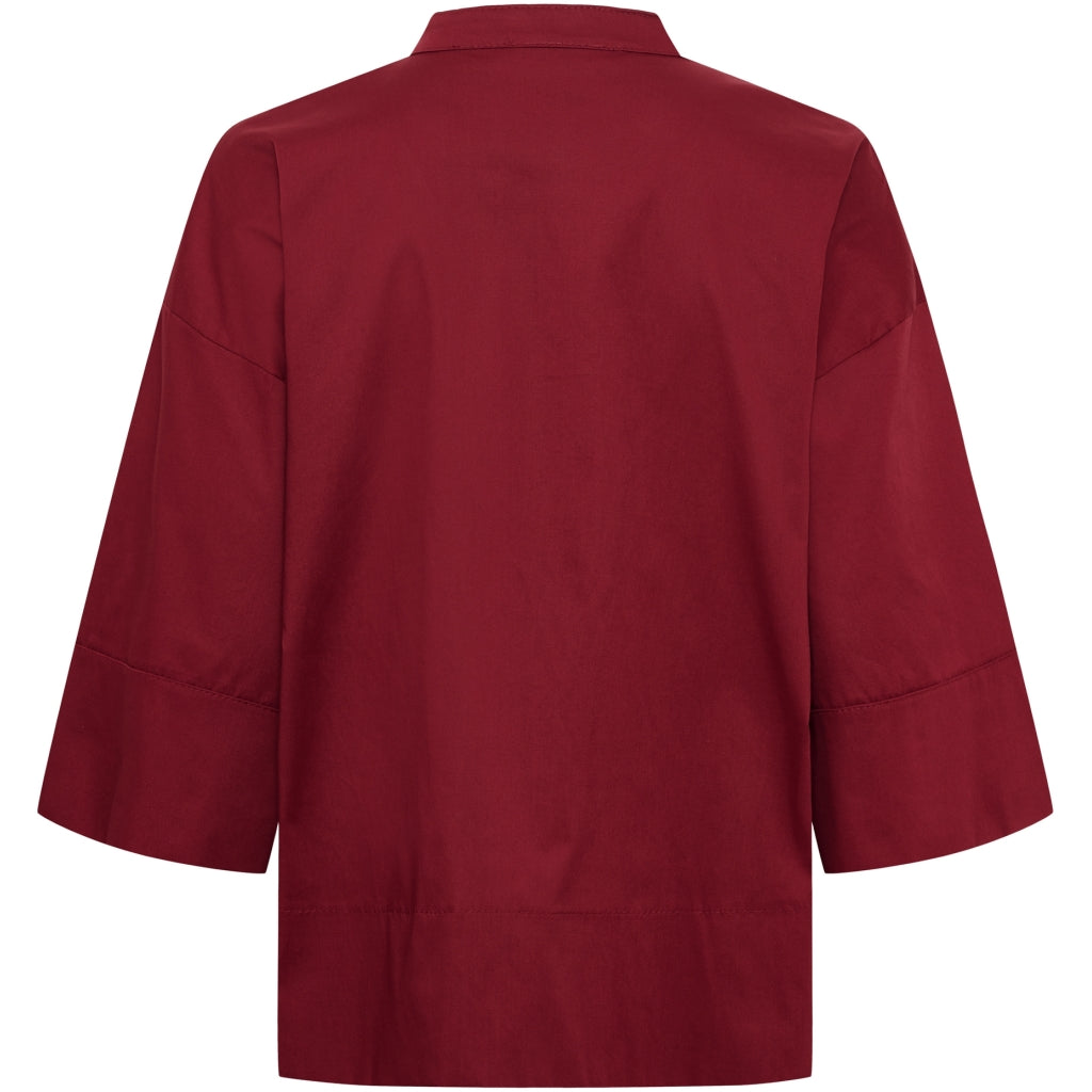MARTA DU CHATEAU Marta Du Chateau Dame Bluse MdcGinger 8627 Blouse Bordeaux