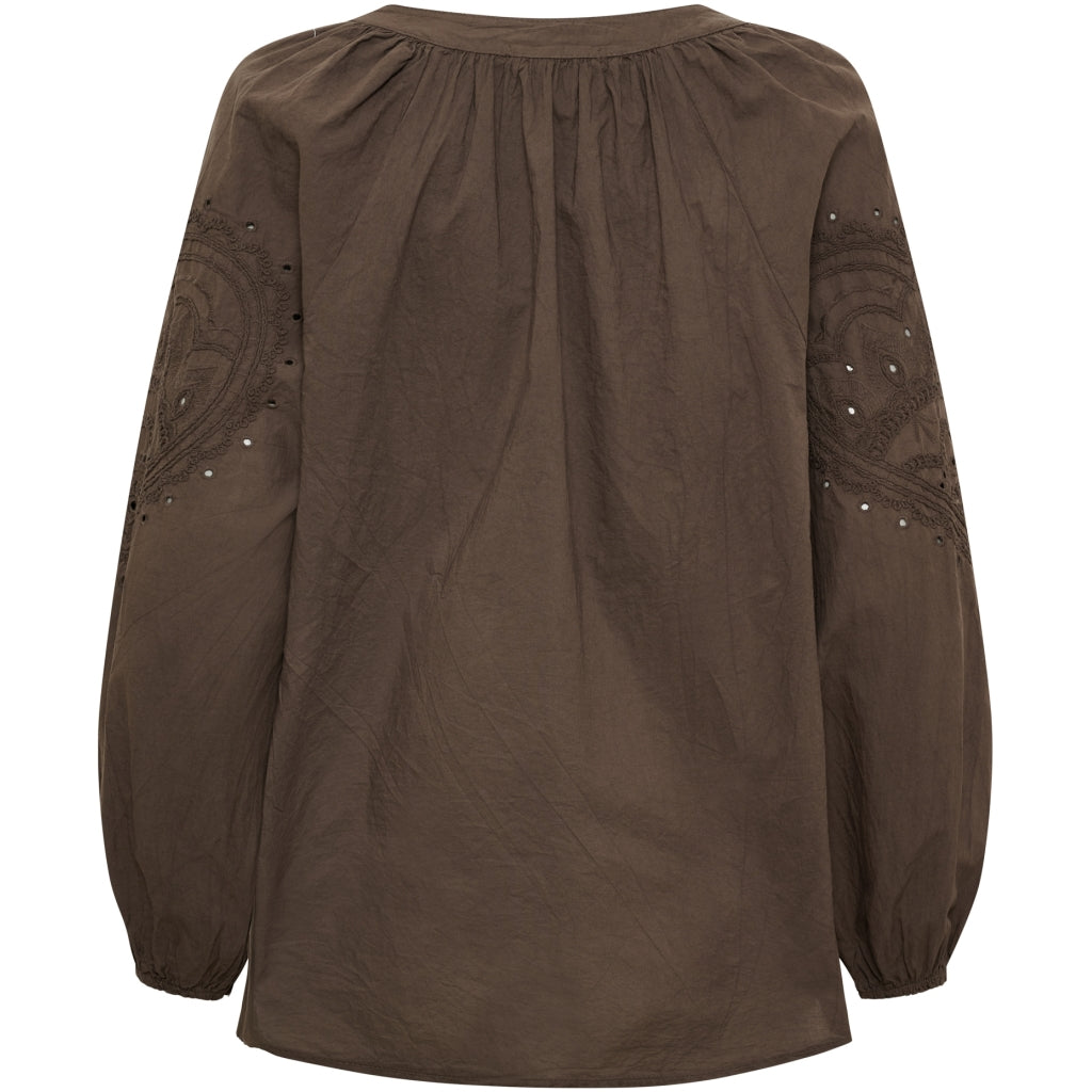 MARTA DU CHATEAU Marta Du Chateau Dame Bluse MdcSevina Blouse Moro