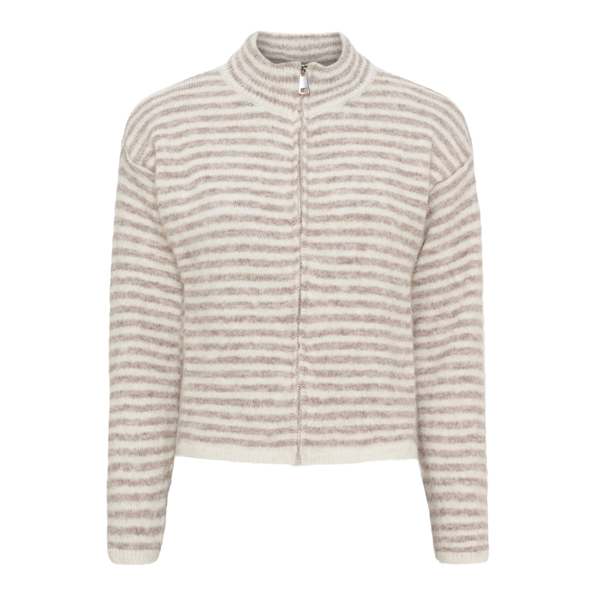 MARTA DU CHATEAU Marta Du Chateau Dame Cardigan MdcAnais 9586 Cardigan Beige