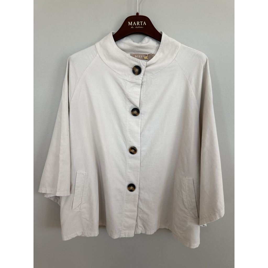 MARTA DU CHATEAU Marta Du Chateau Dame Jakke MdcJessamy Jacket Beige81038
