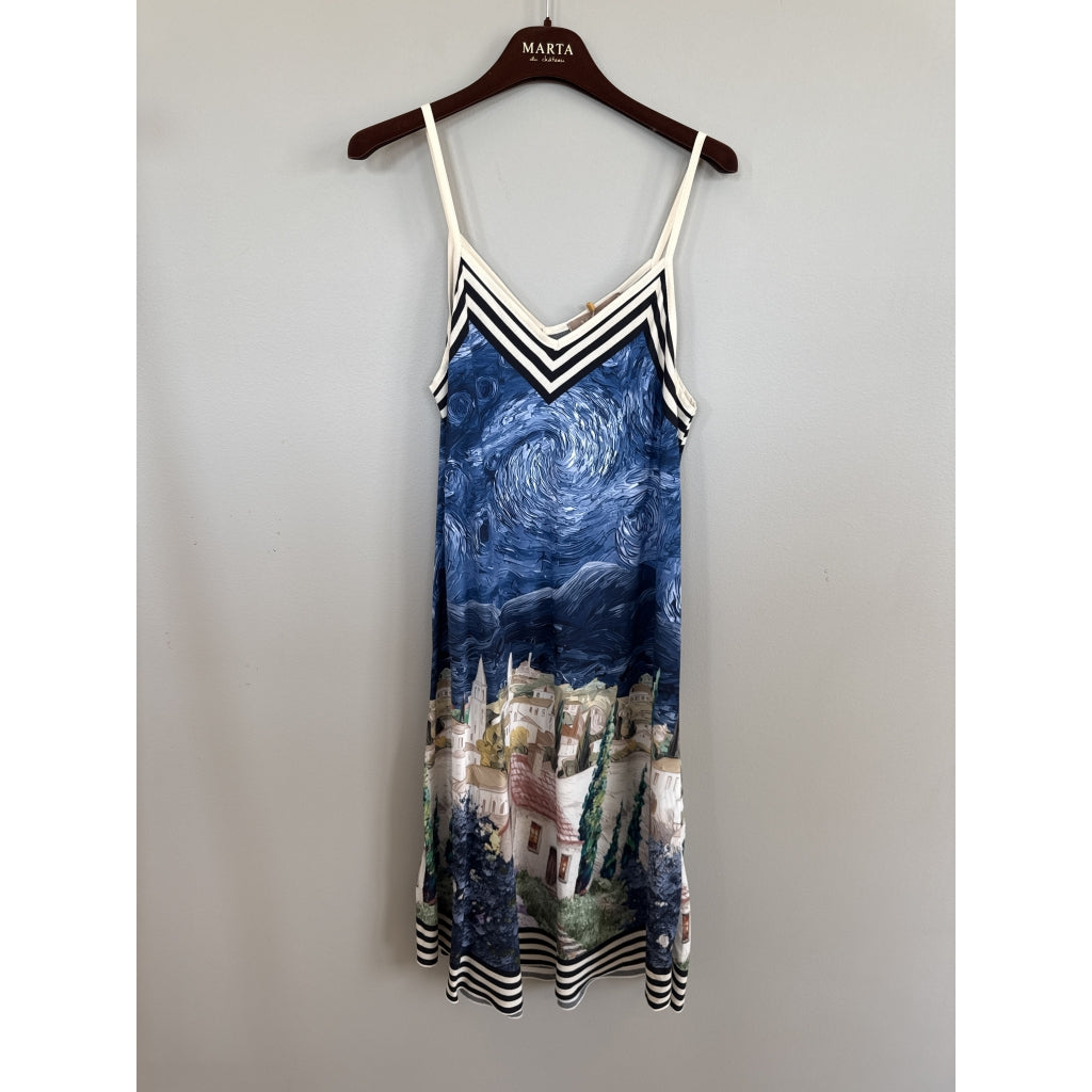 MARTA DU CHATEAU Marta Du Chateau Dame Kjole MDCRUBY Dress Blue