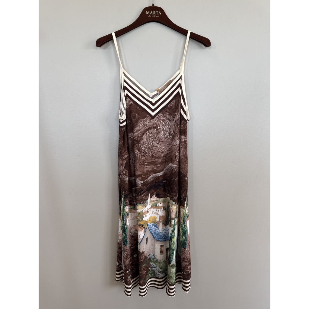 MARTA DU CHATEAU Marta Du Chateau Dame Kjole MDCRUBY Dress Moro