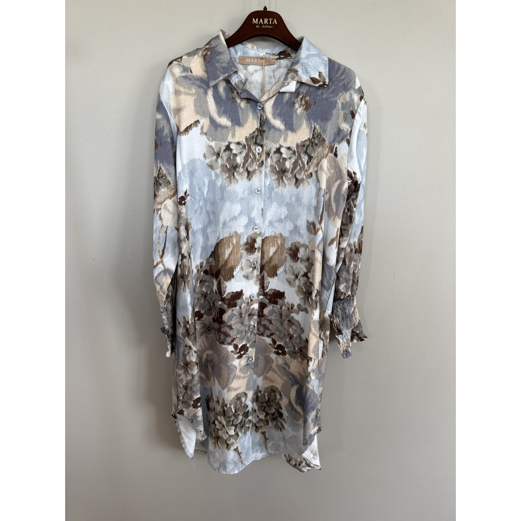 MARTA DU CHATEAU Marta Du Chateau Dame Kjole MdcBegonia 8748 Dress Celeste205enf