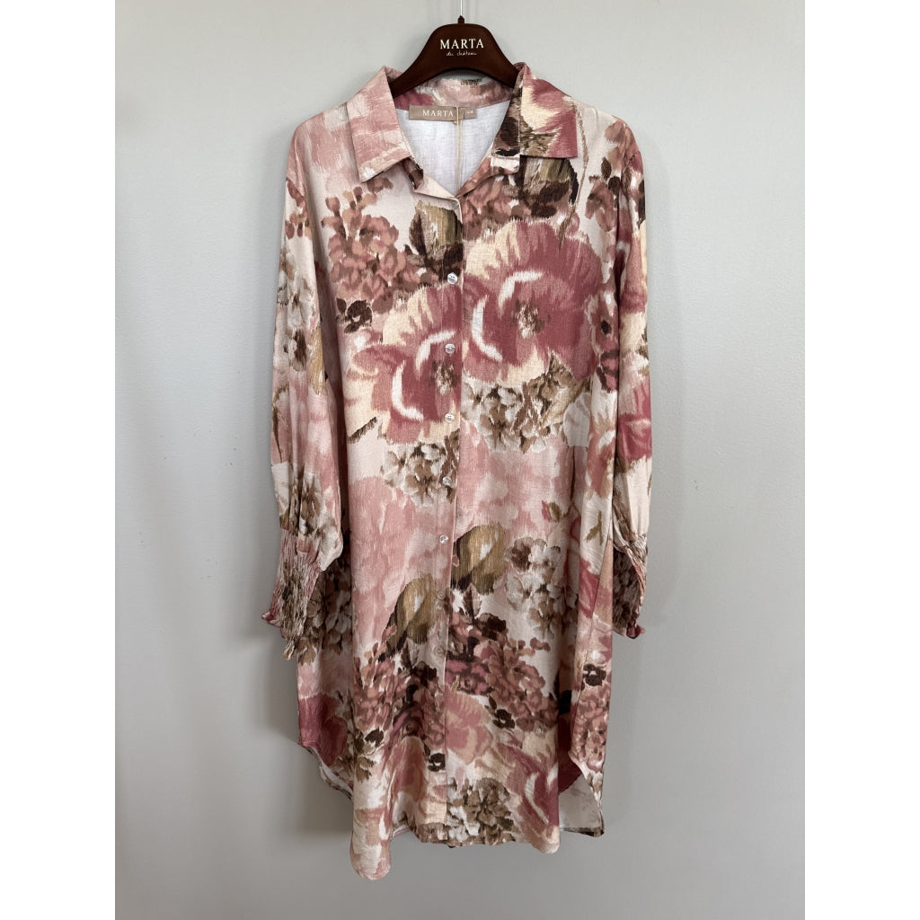 MARTA DU CHATEAU Marta Du Chateau Dame Kjole MdcBegonia 8748 Dress OldRose205enf