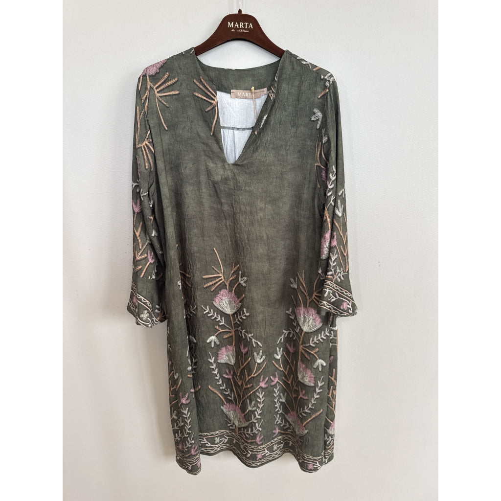 MARTA DU CHATEAU Marta Du Chateau Dame Kjole MdcCressida 8721 Dress Military1216tpn