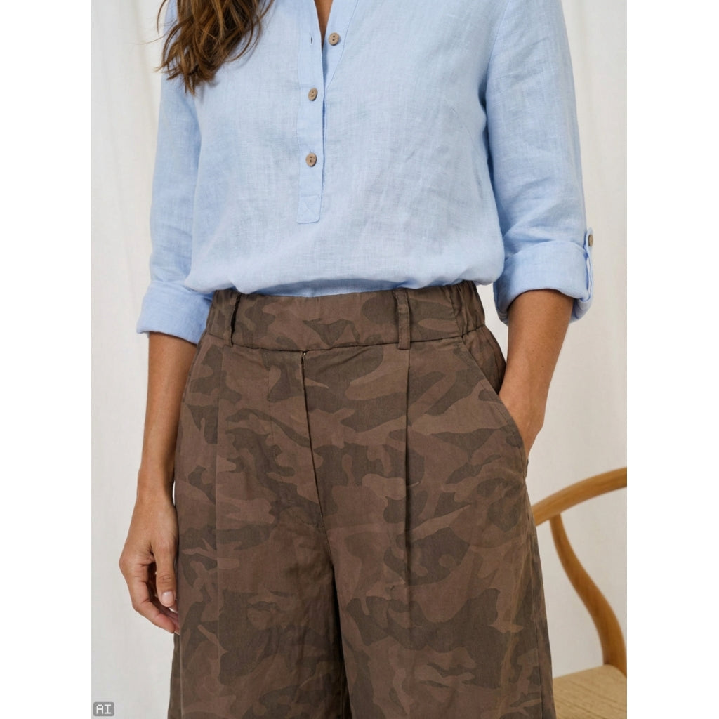 MARTA DU CHATEAU Marta Du Chateau Dame Shorts MdcZuri Shorts Chocolate