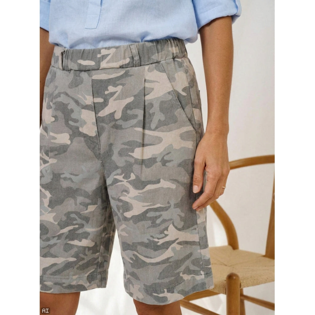 MARTA DU CHATEAU Marta Du Chateau Dame Shorts MdcZuri Shorts Fango