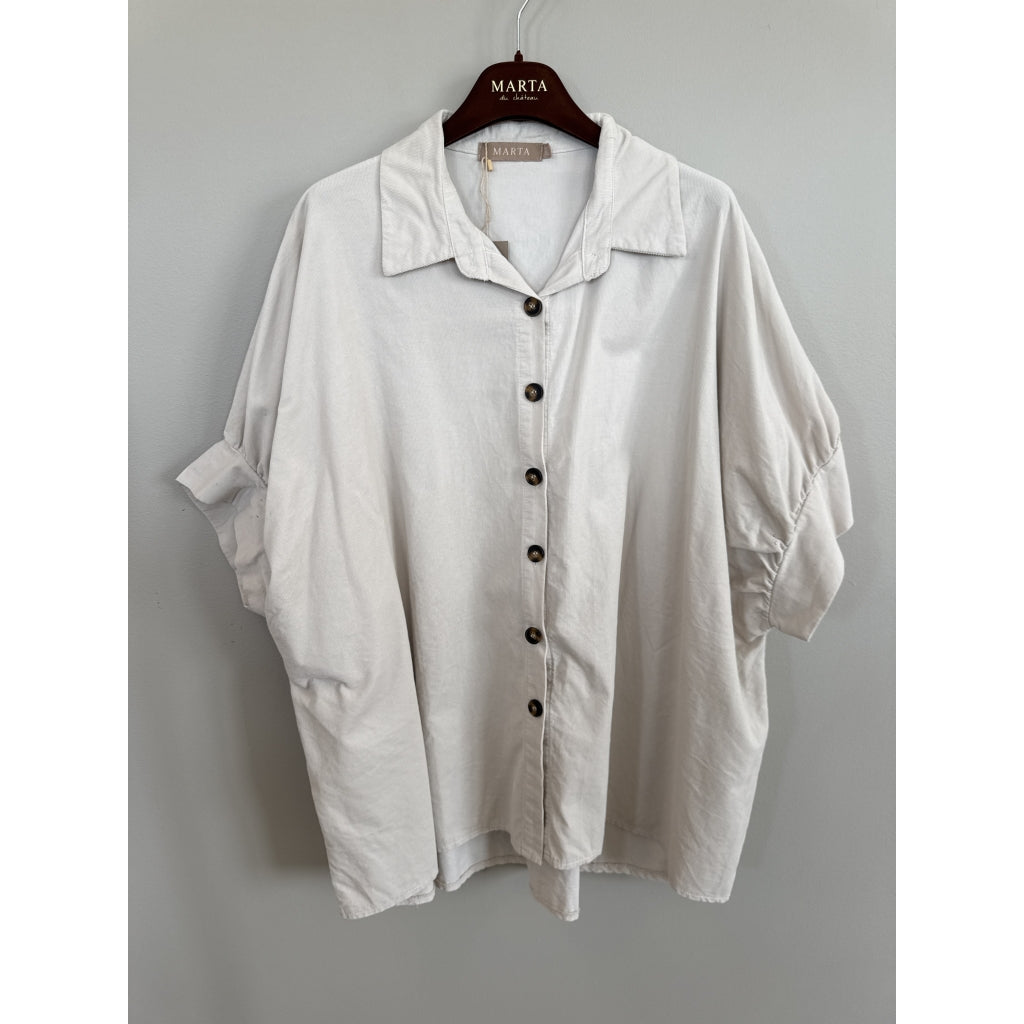 MARTA DU CHATEAU Marta Du Chateau Dame Skjorte MdcKaori 86250V Shirt Beige81038