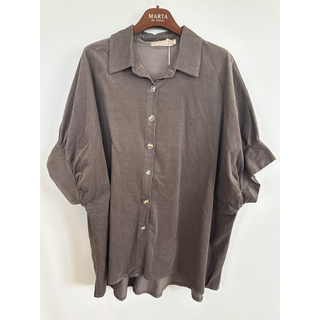 MARTA DU CHATEAU Marta Du Chateau Dame Skjorte MdcKaori 86250V Shirt Moro85831