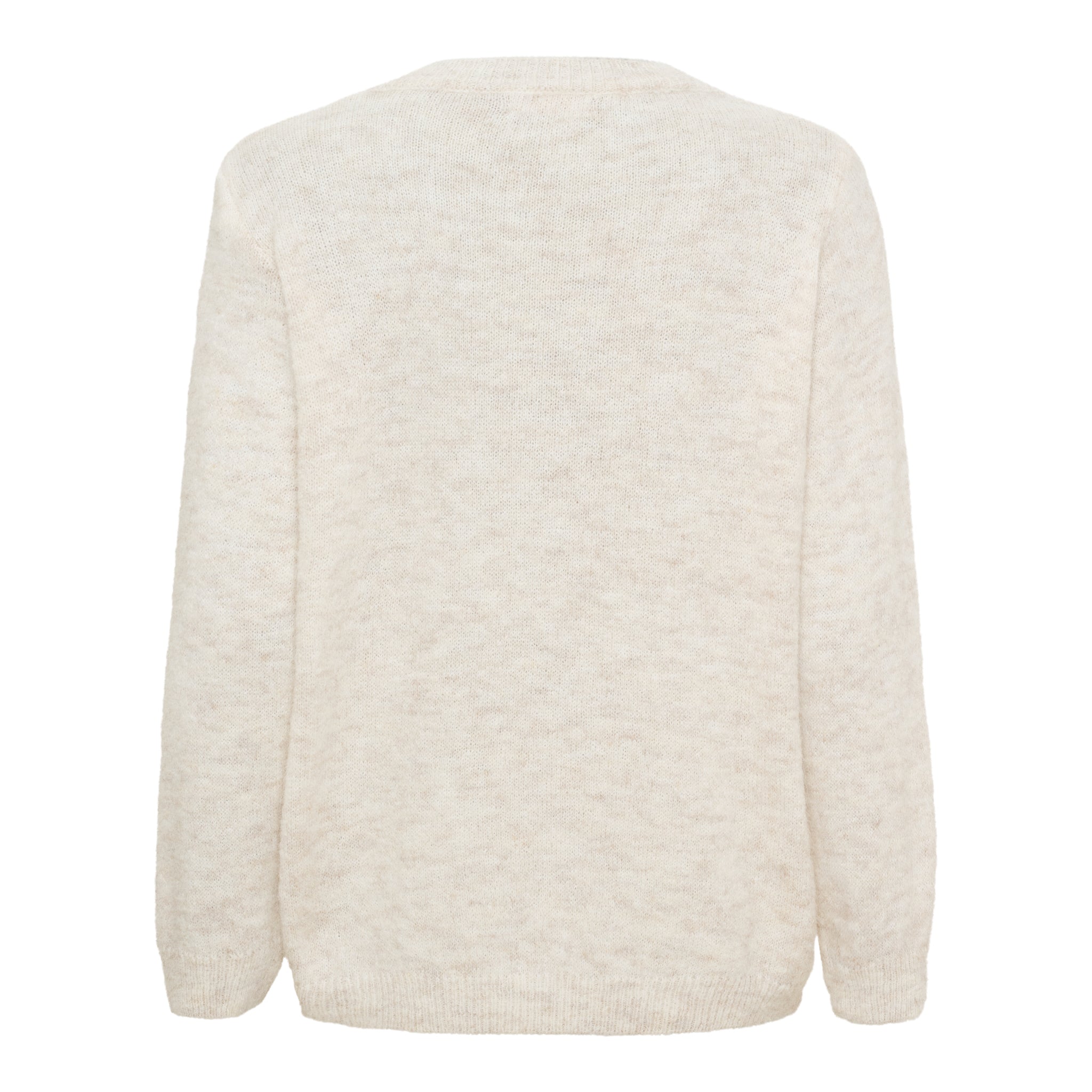 MARTA DU CHATEAU Marta Du Chateau Dame Strik MdcCoraline 9852 Knit Beige Melange