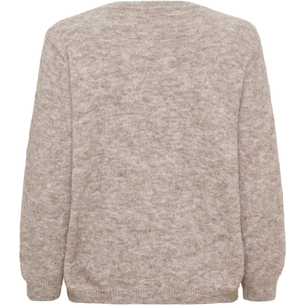MARTA DU CHATEAU Marta Du Chateau Dame Strik MdcCoraline 9852 Knit Fango Melange