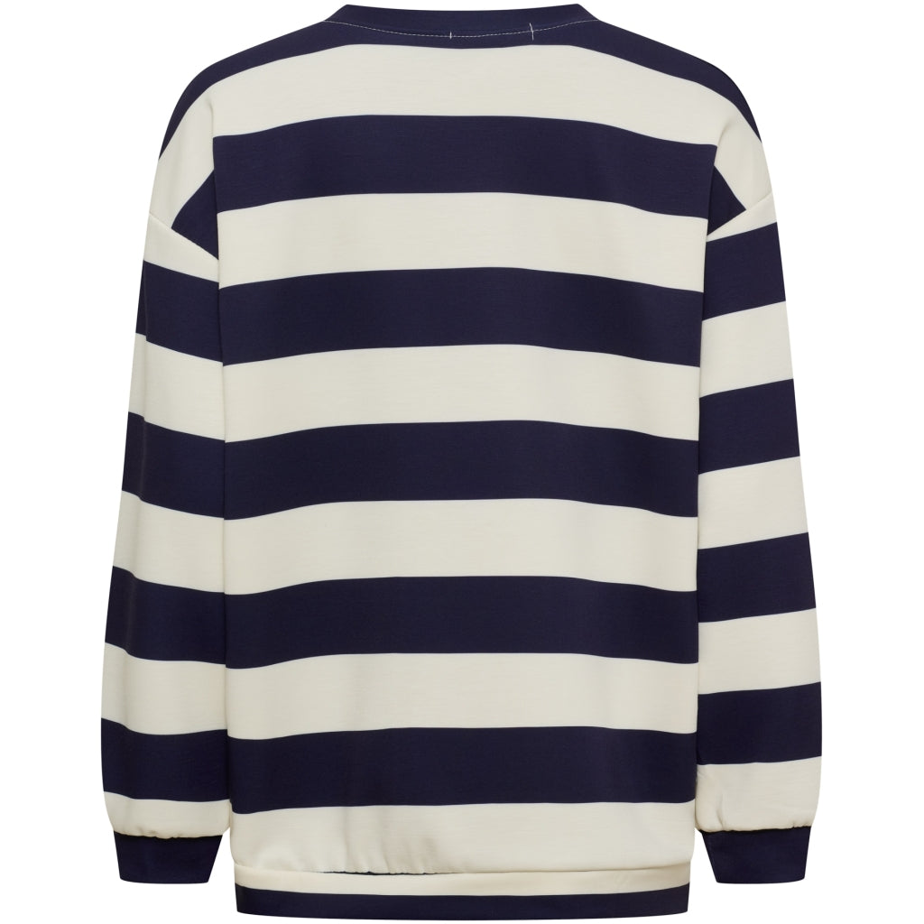 MARTA DU CHATEAU Marta Du Chateau Dame Sweatshirt MdcNerina Sweatshirt Blue/Jeans