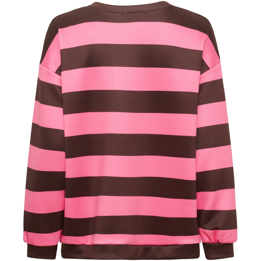 MARTA DU CHATEAU Marta Du Chateau Dame Sweatshirt MdcNerina Sweatshirt Moro/Pink