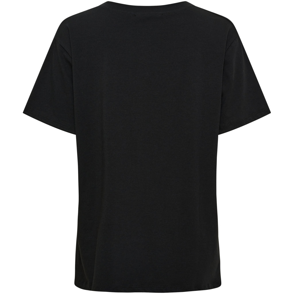 MARTA DU CHATEAU Marta Du Chateau Dame T-Shirt MDCINGE T-shirt Black