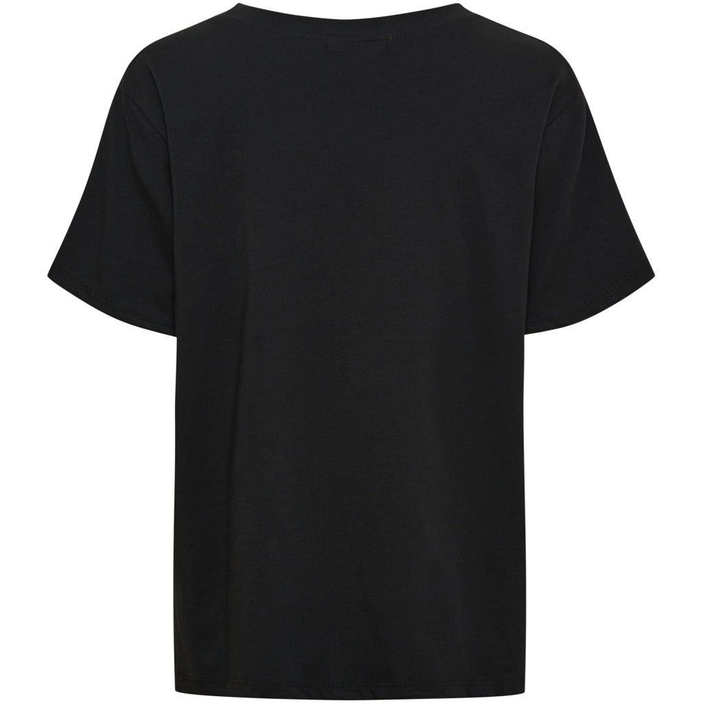 MARTA DU CHATEAU Marta Du Chateau Dame T-Shirt MDCINGE T-shirt Black N2