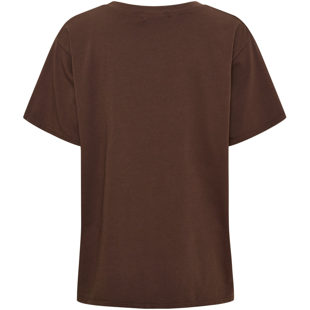 MARTA DU CHATEAU Marta Du Chateau Dame T-Shirt MDCINGE T-shirt Chocolate
