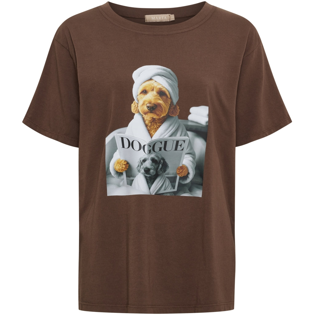 MARTA DU CHATEAU Marta Du Chateau Dame T-Shirt MDCINGE T-shirt Moro N2