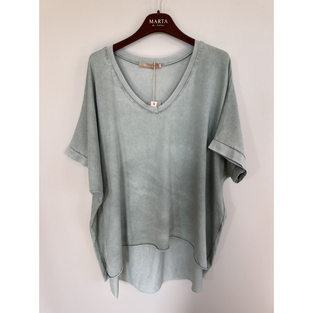 MARTA DU CHATEAU Marta Du Chateau Dame T-Shirt MdcEliska T-shirt Kaki