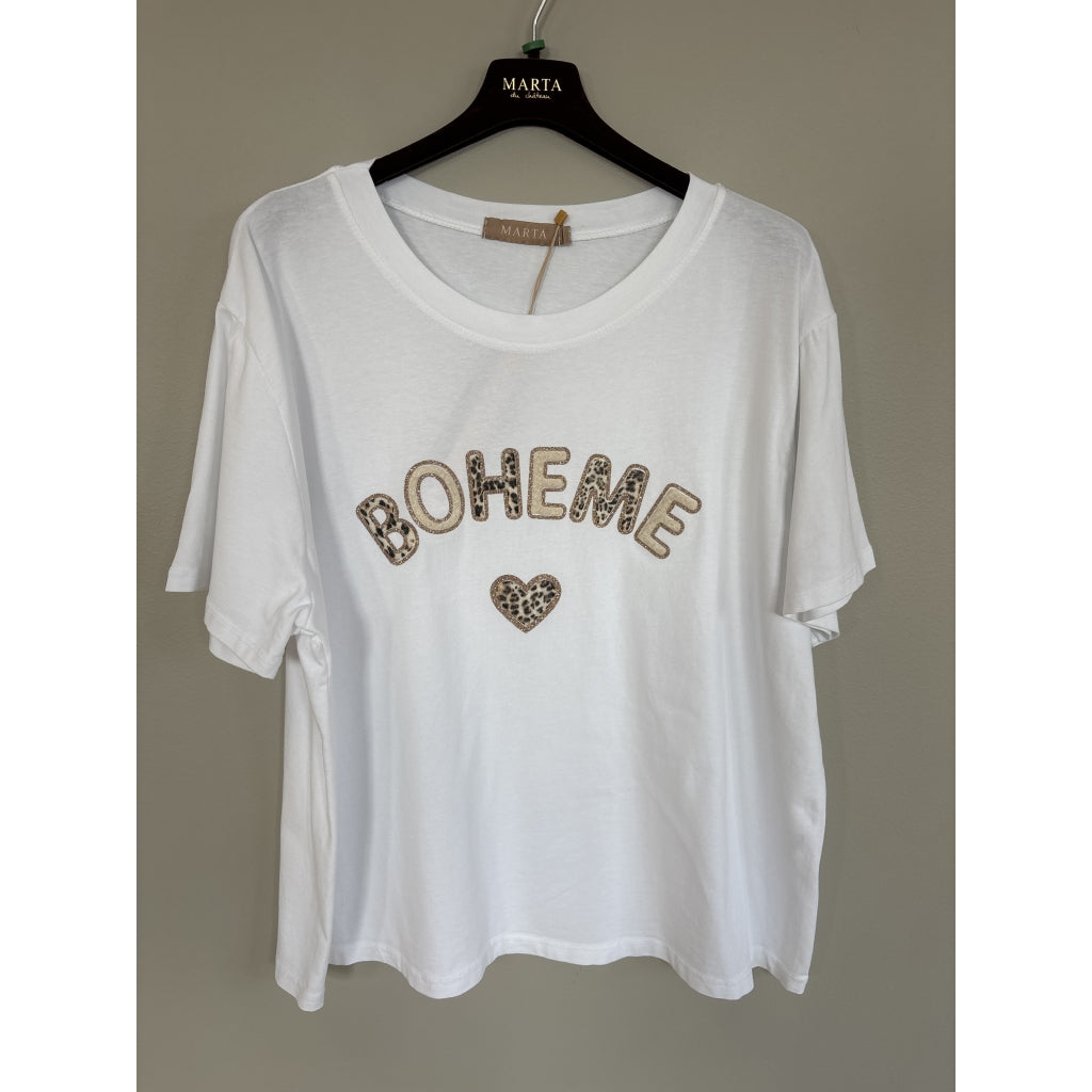 MARTA DU CHATEAU Marta Du Chateau Dame T-Shirt MdcLuana T-shirt White