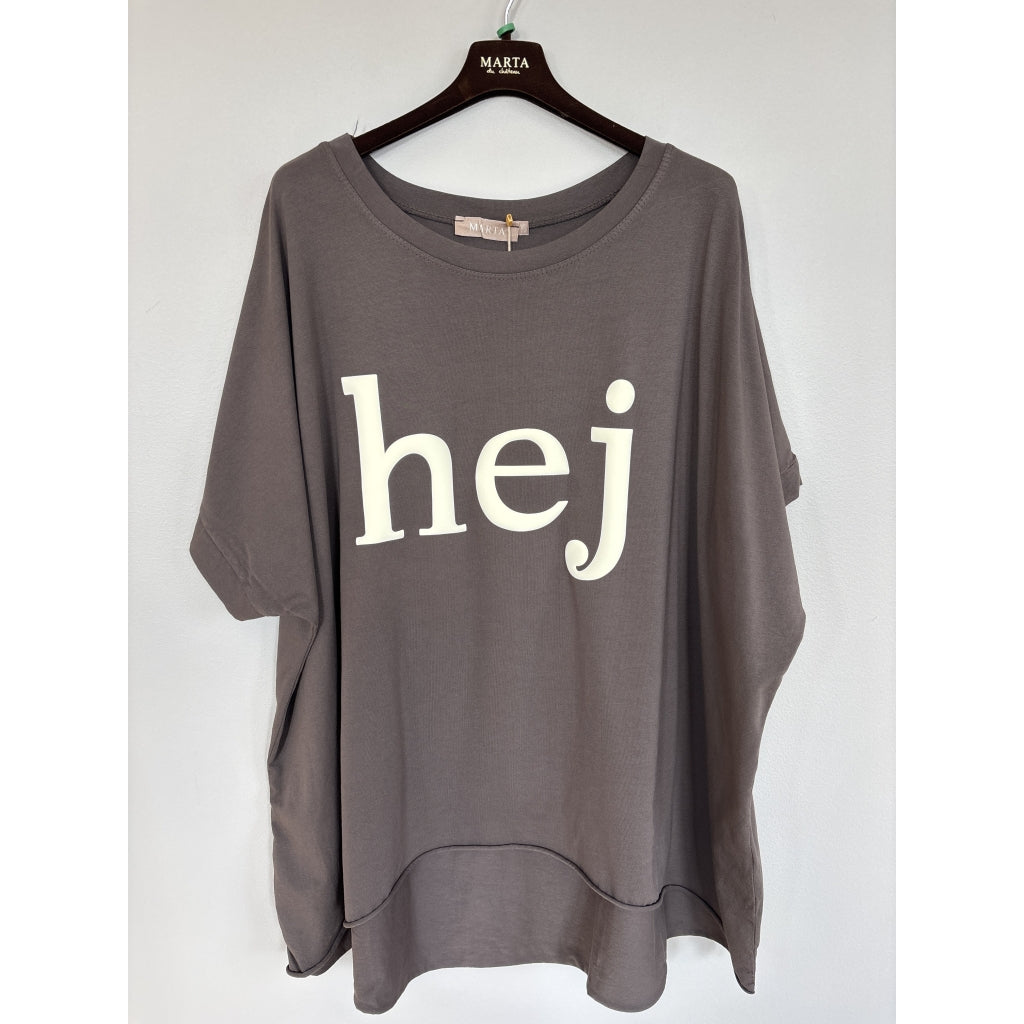 MARTA DU CHATEAU Marta Du Chateau Dame T-shirt MdcJunia T-shirt Moro/Offwhite
