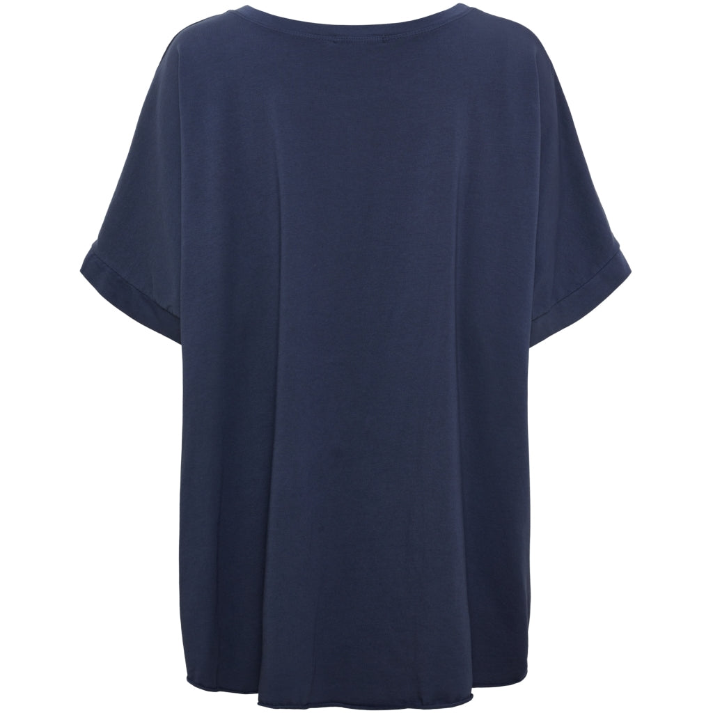 MARTA DU CHATEAU Marta Du Chateau Dame T-shirt MdcJunia T-shirt Navy/Offwhite