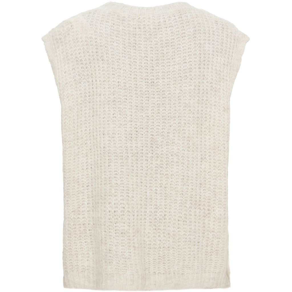 MARTA DU CHATEAU Marta Du Chateau Dame Vest MdcCoast 9851 Vest Beige Melange