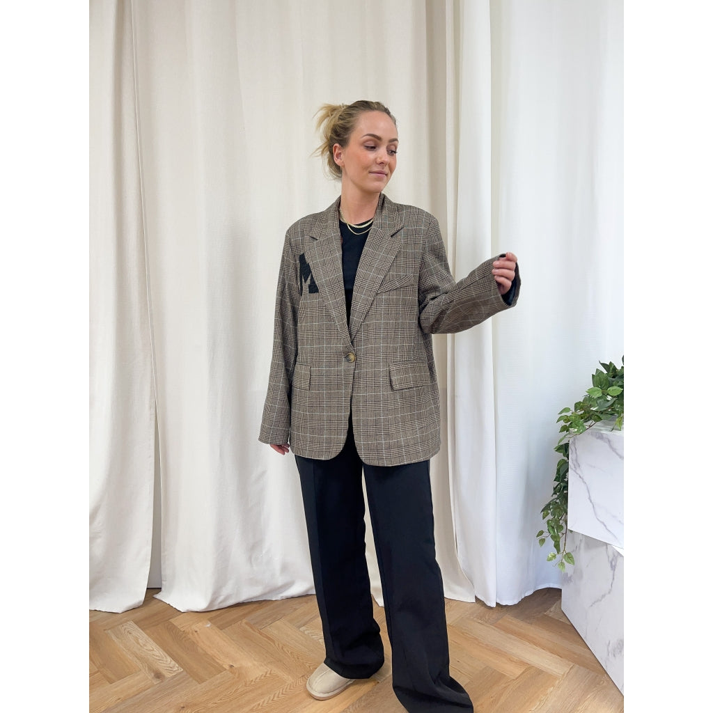 MARTA DU CHATEAU Marta Du Chateau blazer 4971 Restudsalg Check
