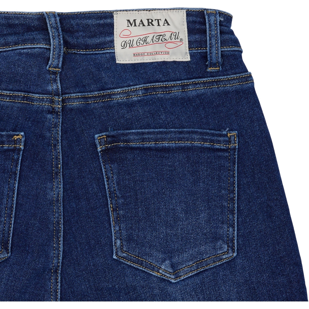 MARTA DU CHATEAU Marta Du Chateau dame Katrine Jeans 3499 Jeans Dark Blue