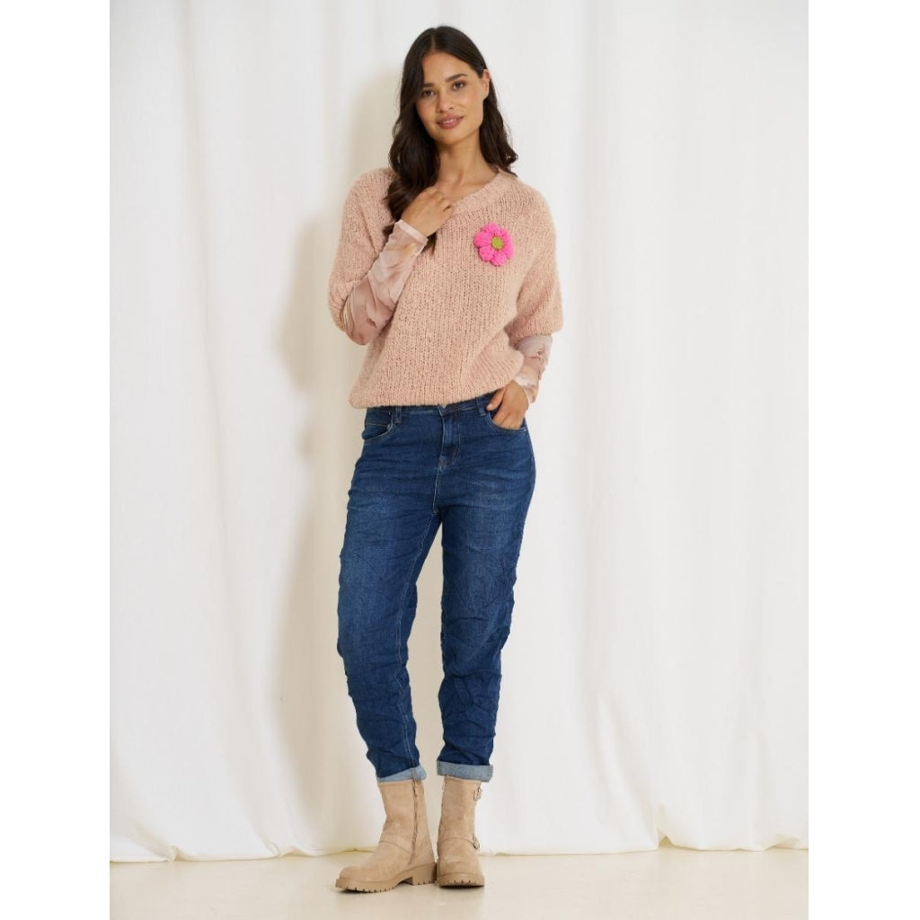 MARTA DU CHATEAU Marta Du Chateau dame Katrine Jeans 3499 Jeans Dark Blue
