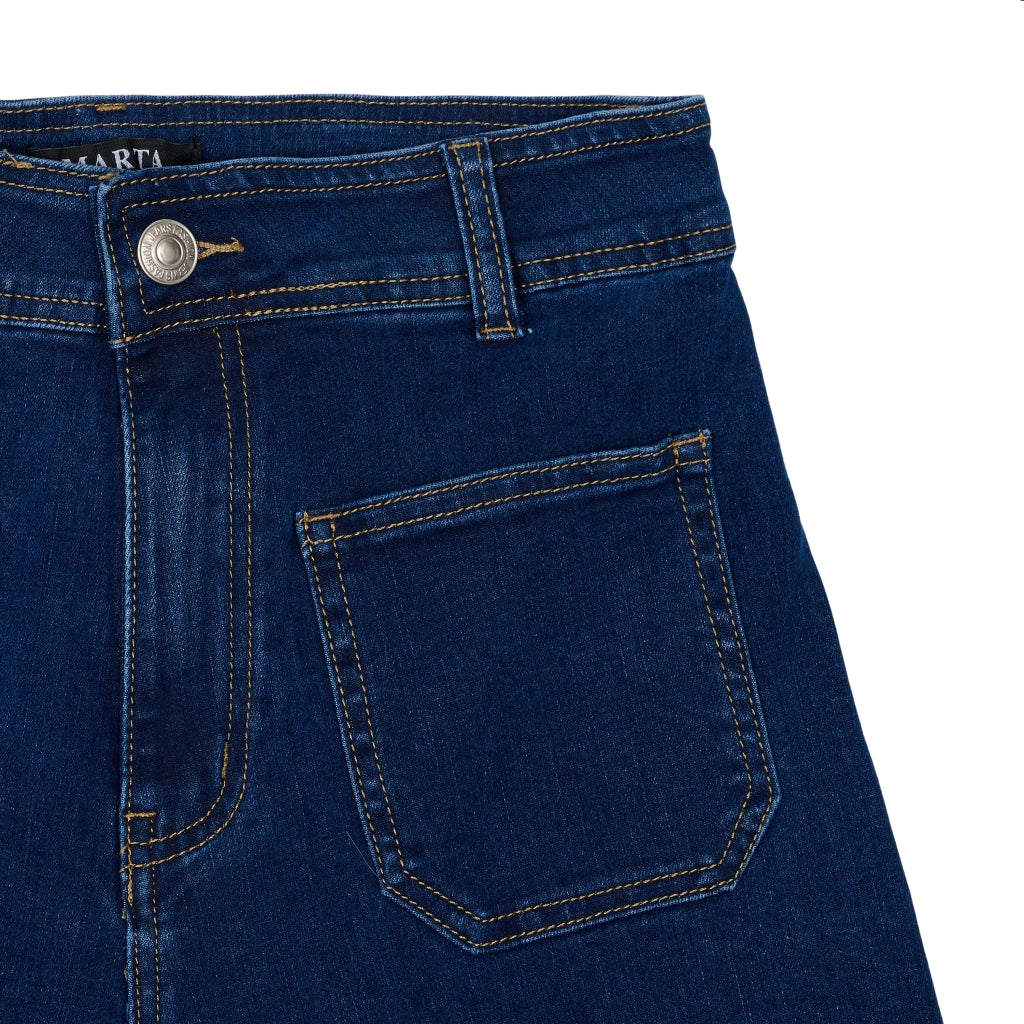 MARTA DU CHATEAU Marta Du Chateau dame MDCSusan Jeans MC102 Restudsalg Denim