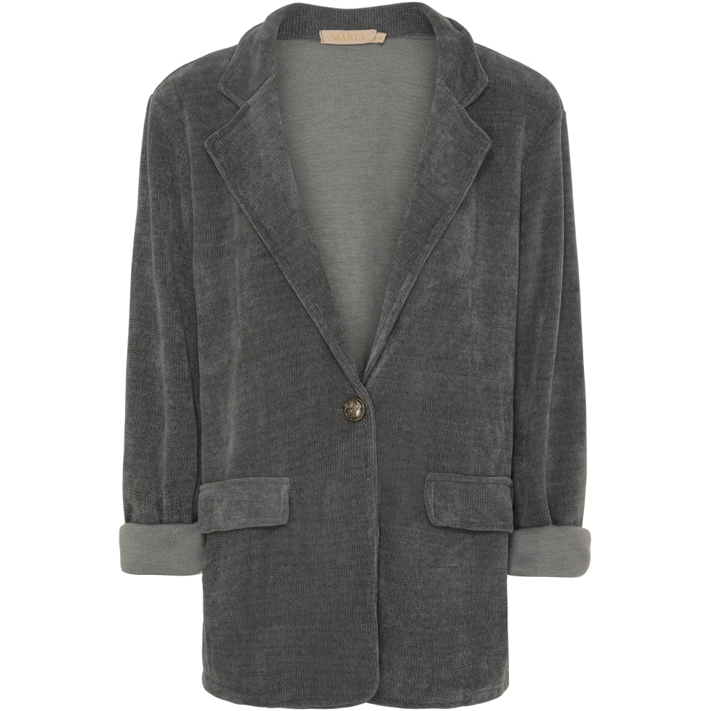MARTA DU CHATEAU Marta Du Chateau dame blazer Bridget Blazer Grey