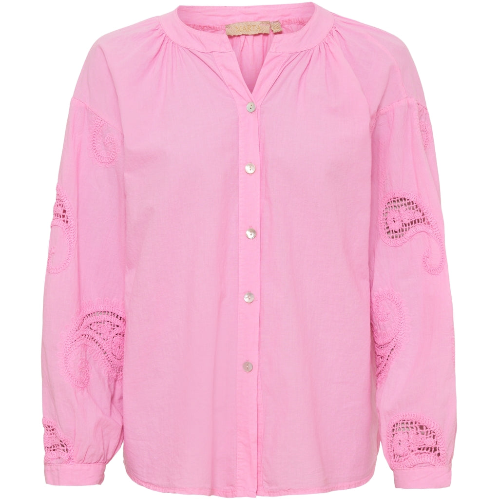 MARTA DU CHATEAU Marta Du Chateau dame bluse 7010 Shirt Orchide