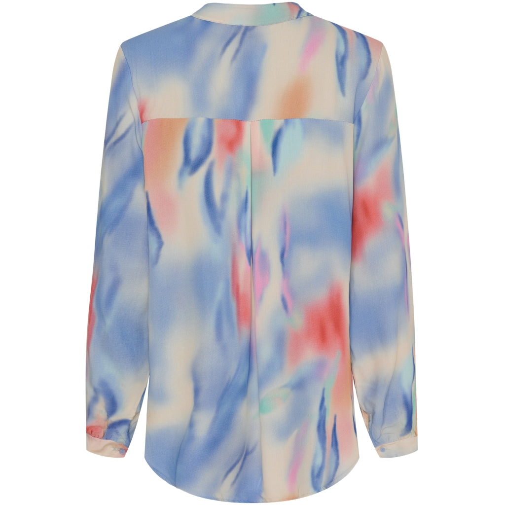 MARTA DU CHATEAU Marta Du Chateau dame bluse MdcAstrid 8128 Shirt Jeansq3006-12