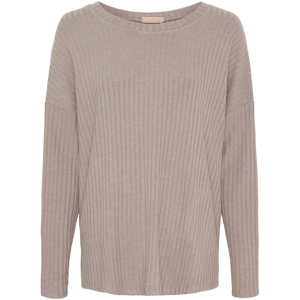 MARTA DU CHATEAU Marta Du Chateau dame bluse MDCAlisha 27180 Restudsalg Fango