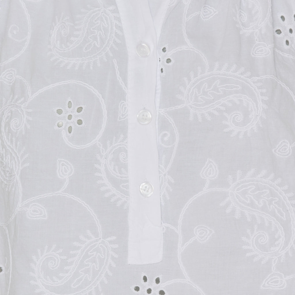 MARTA DU CHATEAU Marta Du Chateau dame bluse MdcAlicia Restudsalg White