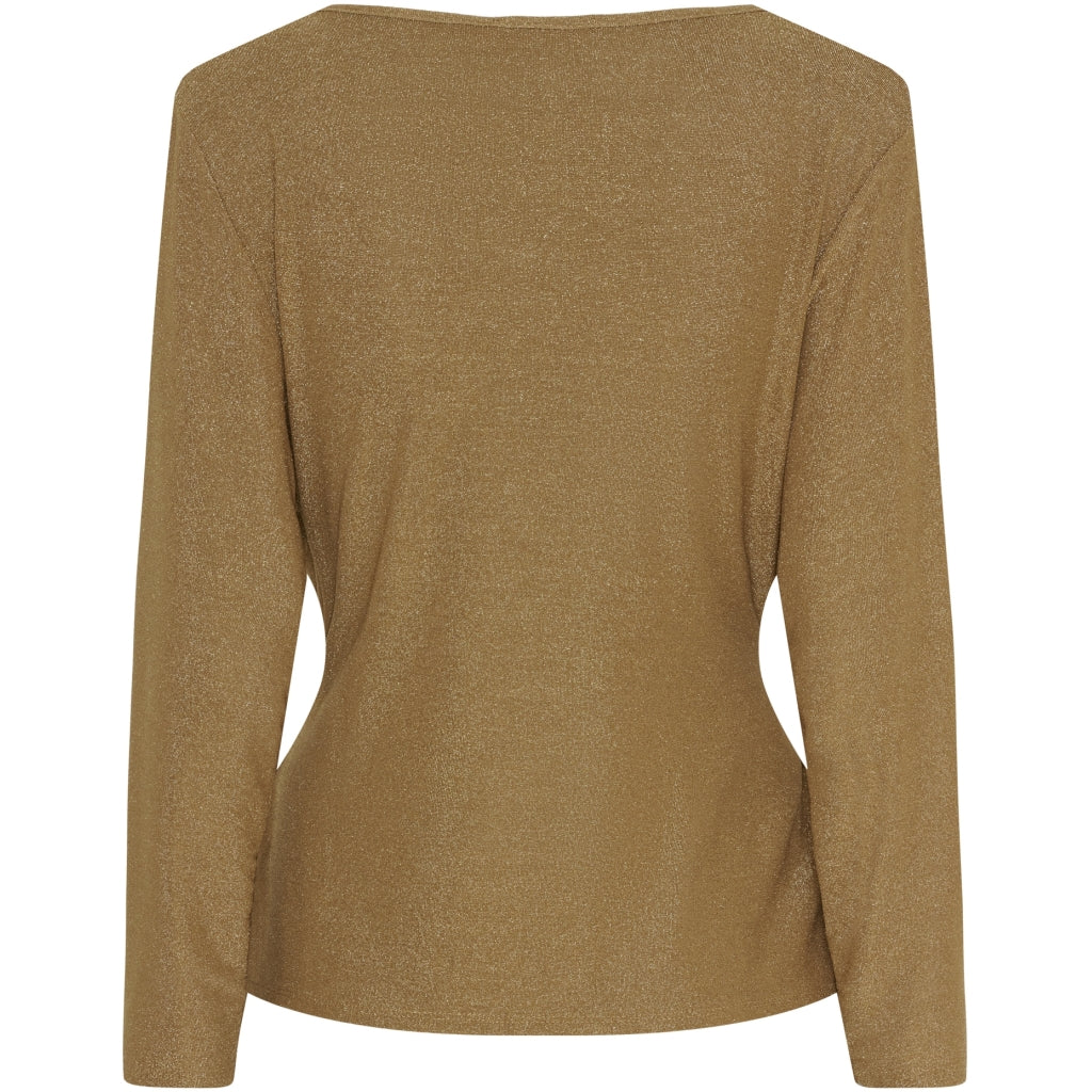 MARTA DU CHATEAU Marta Du Chateau dame bluse MdcAndi 1612 Blouse Gold