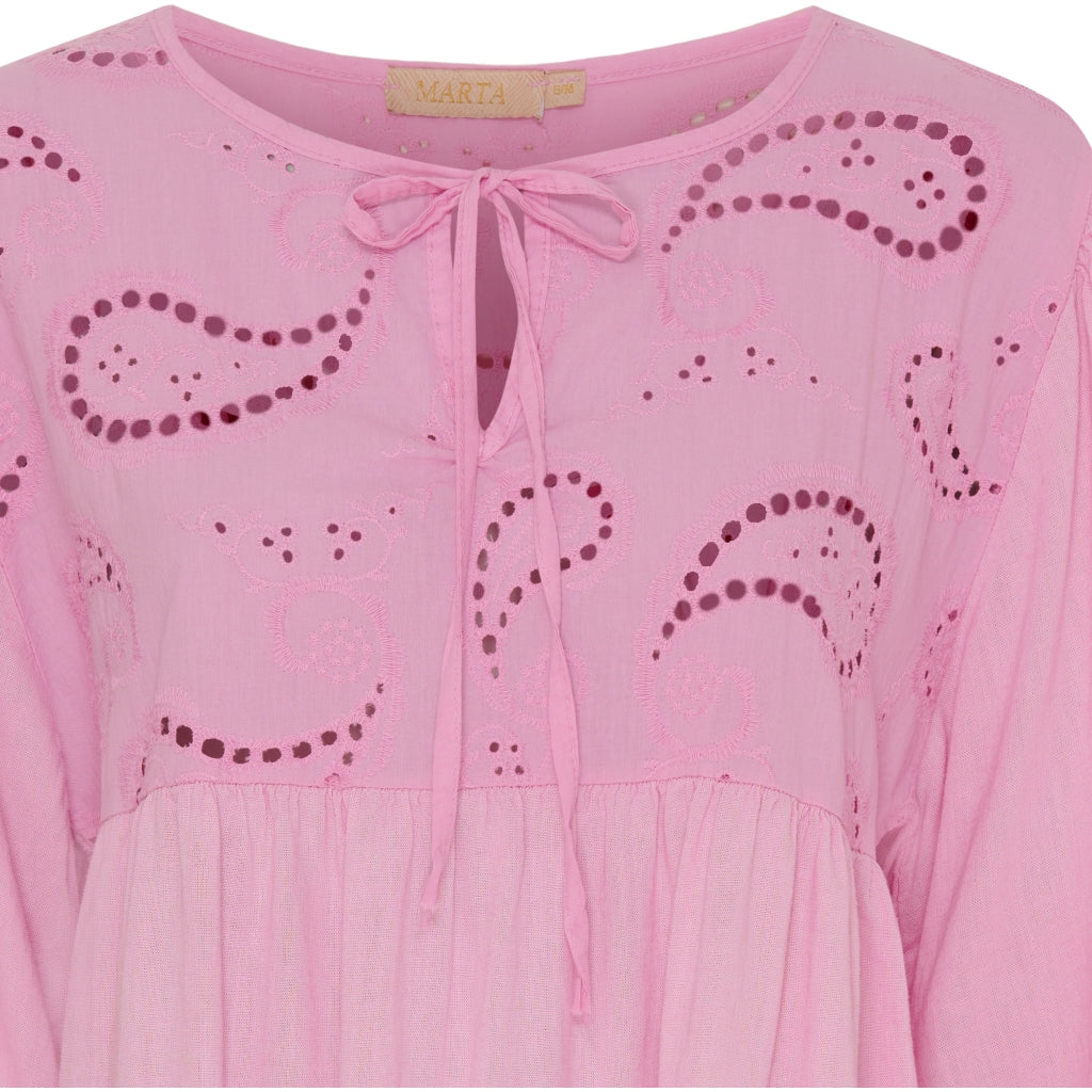 MARTA DU CHATEAU Marta Du Chateau dame bluse MdcCaterina 5616 Blouse Bubblegum