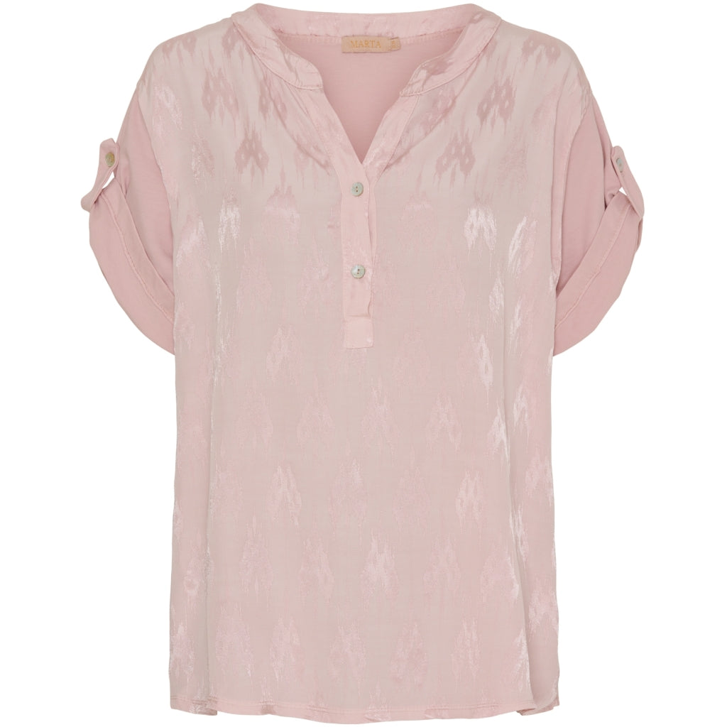 MARTA DU CHATEAU Marta Du Chateau dame bluse MdcMarietta Restudsalg Rosa 206