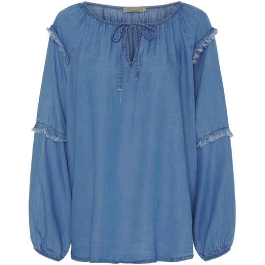 Marta du Chateau dam blus MdcNaira 58221M - LightBlue982 main image 1