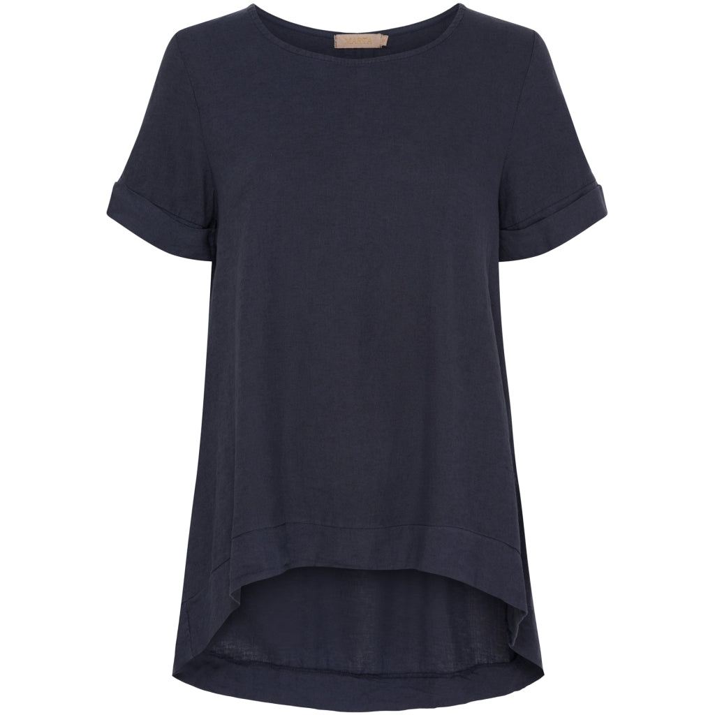 MARTA DU CHATEAU Marta Du Chateau dame bluse MdcNatalie Blouse Navy 5512