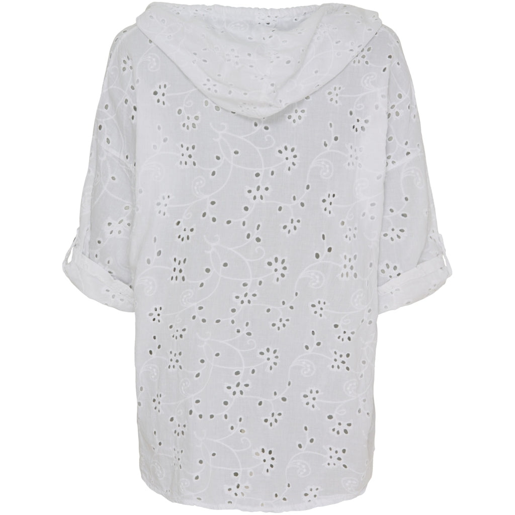 MARTA DU CHATEAU Marta Du Chateau dame bluse MdcRomana Blouse White