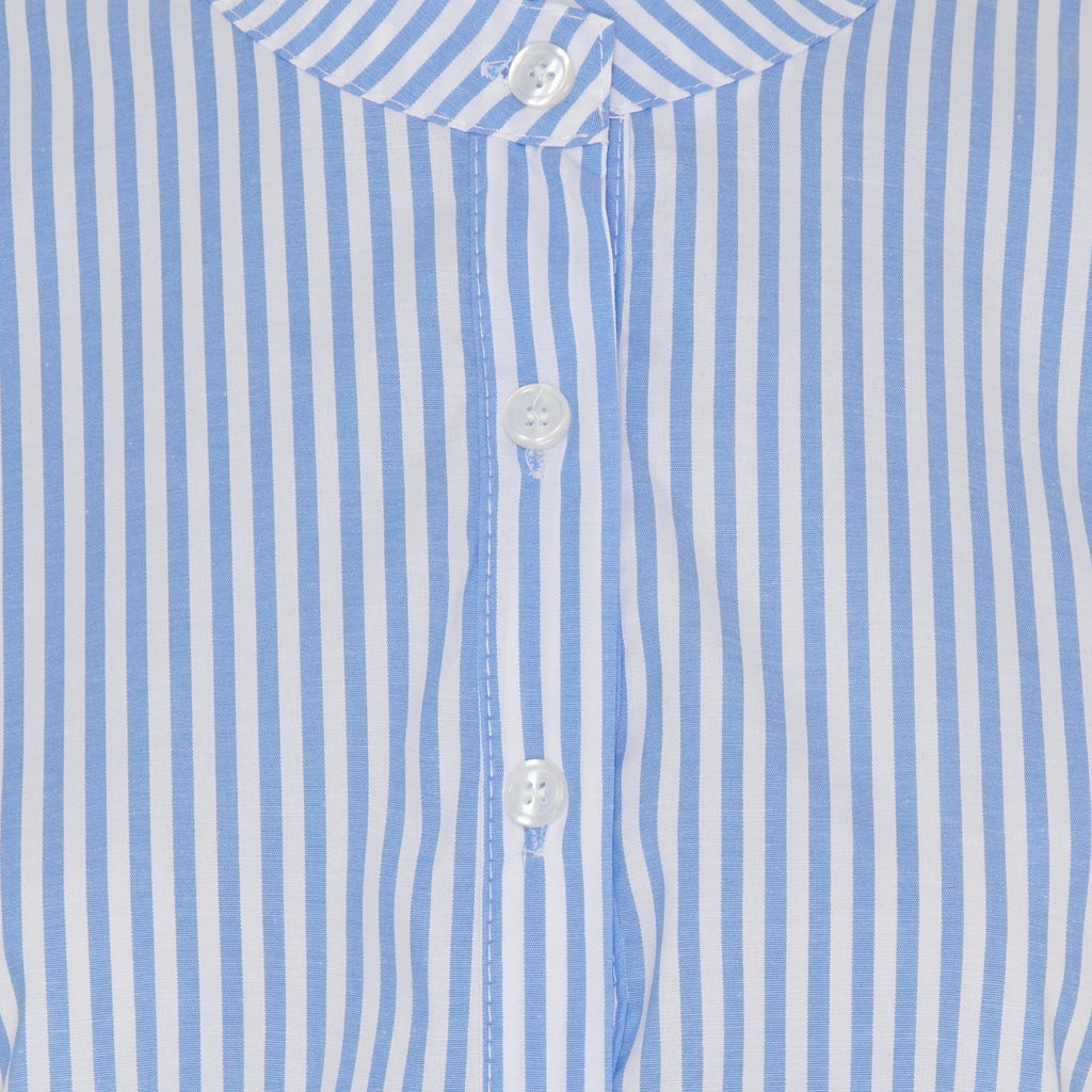 MARTA DU CHATEAU Marta Du Chateau dame bluse Mdclia Restudsalg SkyblueStripe4mm