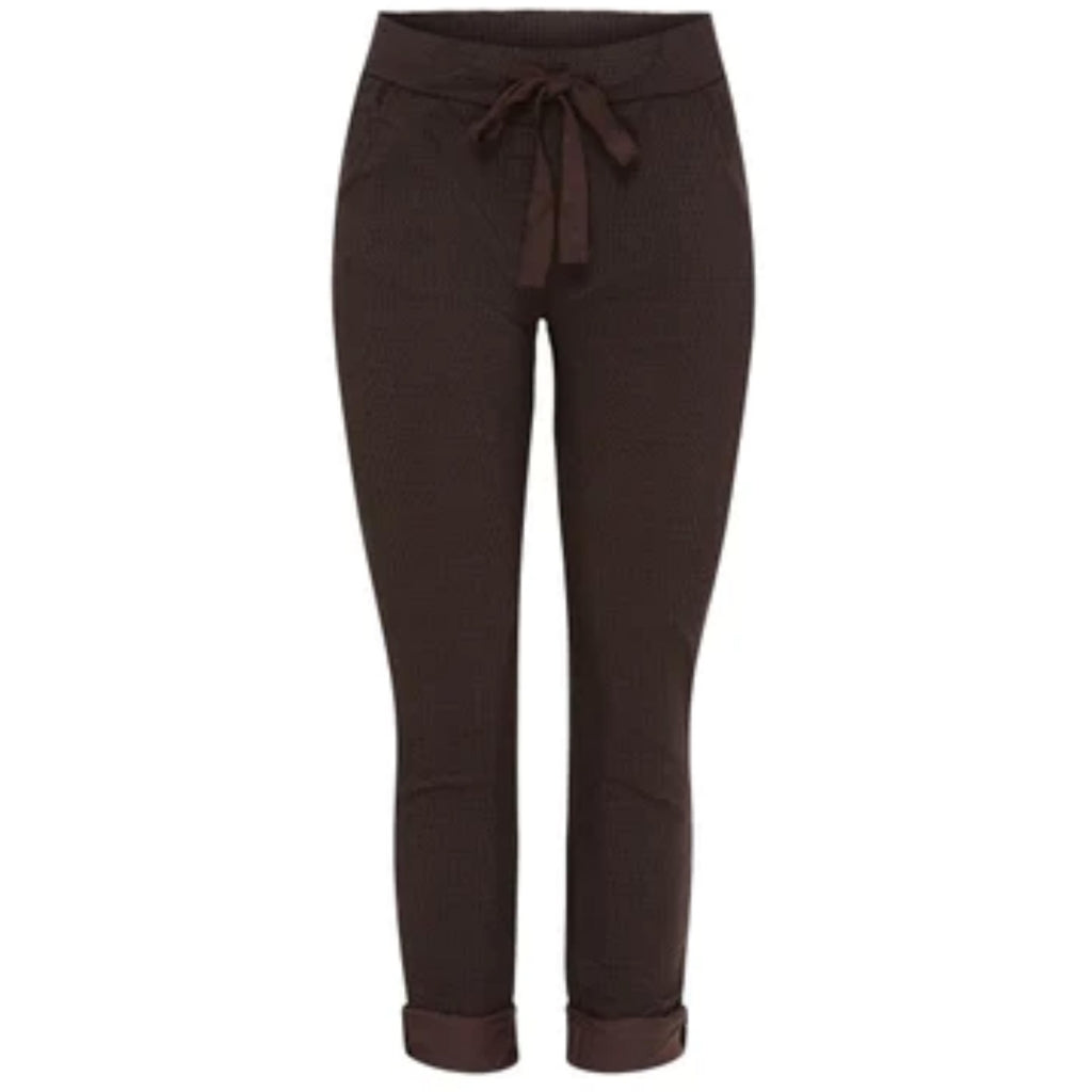 MARTA DU CHATEAU Marta Du Chateau dame bukser 20974 Restudsalg Moro Print