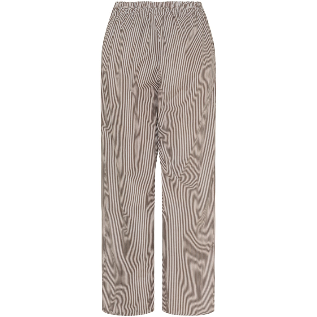 MARTA DU CHATEAU Marta Du Chateau dame bukser MdcGisele Pant Stripe Brown 125