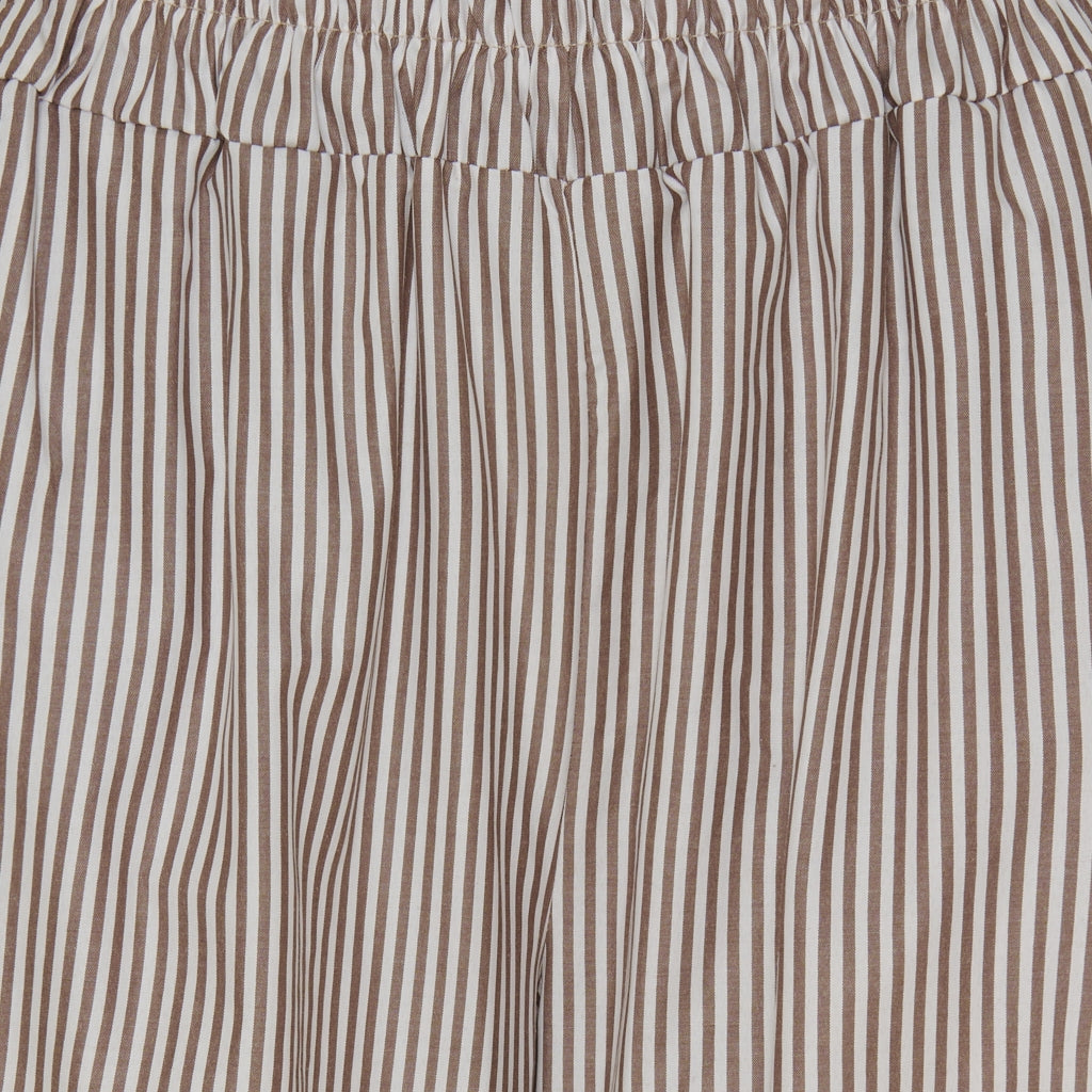 MARTA DU CHATEAU Marta Du Chateau dame bukser MdcGisele Pant Stripe Brown 125