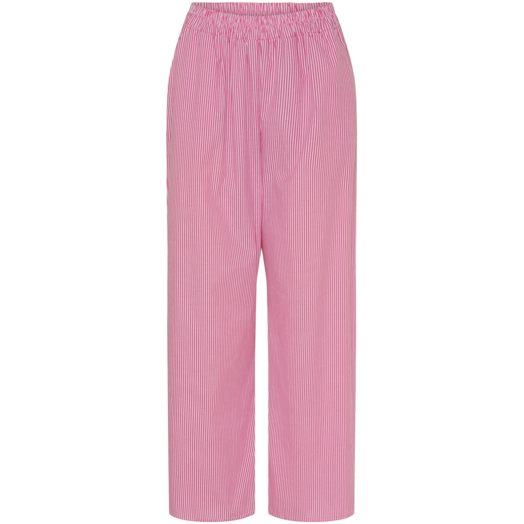 MARTA DU CHATEAU Marta Du Chateau dame bukser MdcGisele Pant Stripe Fuxia Stripe