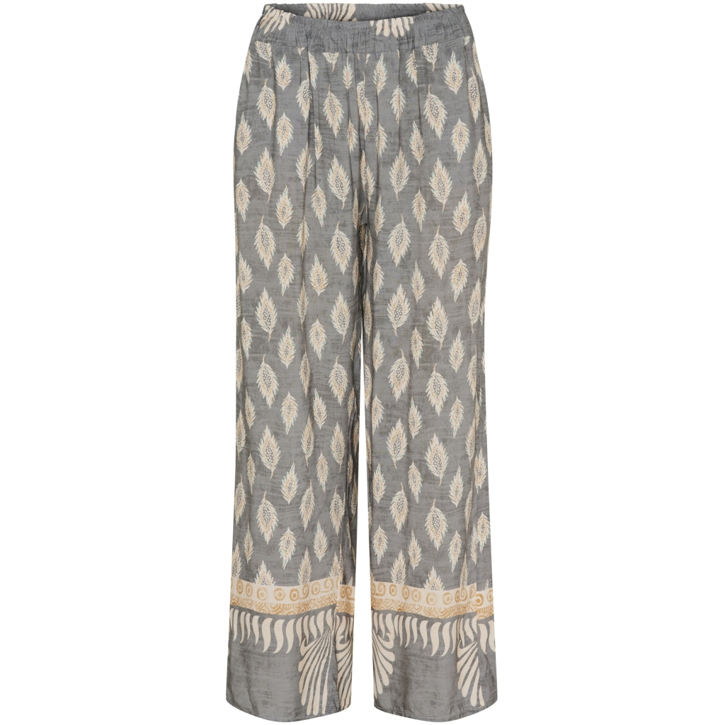 MARTA DU CHATEAU Marta Du Chateau dame bukser MdcGrethe 6192 Pant PrintGrey7171