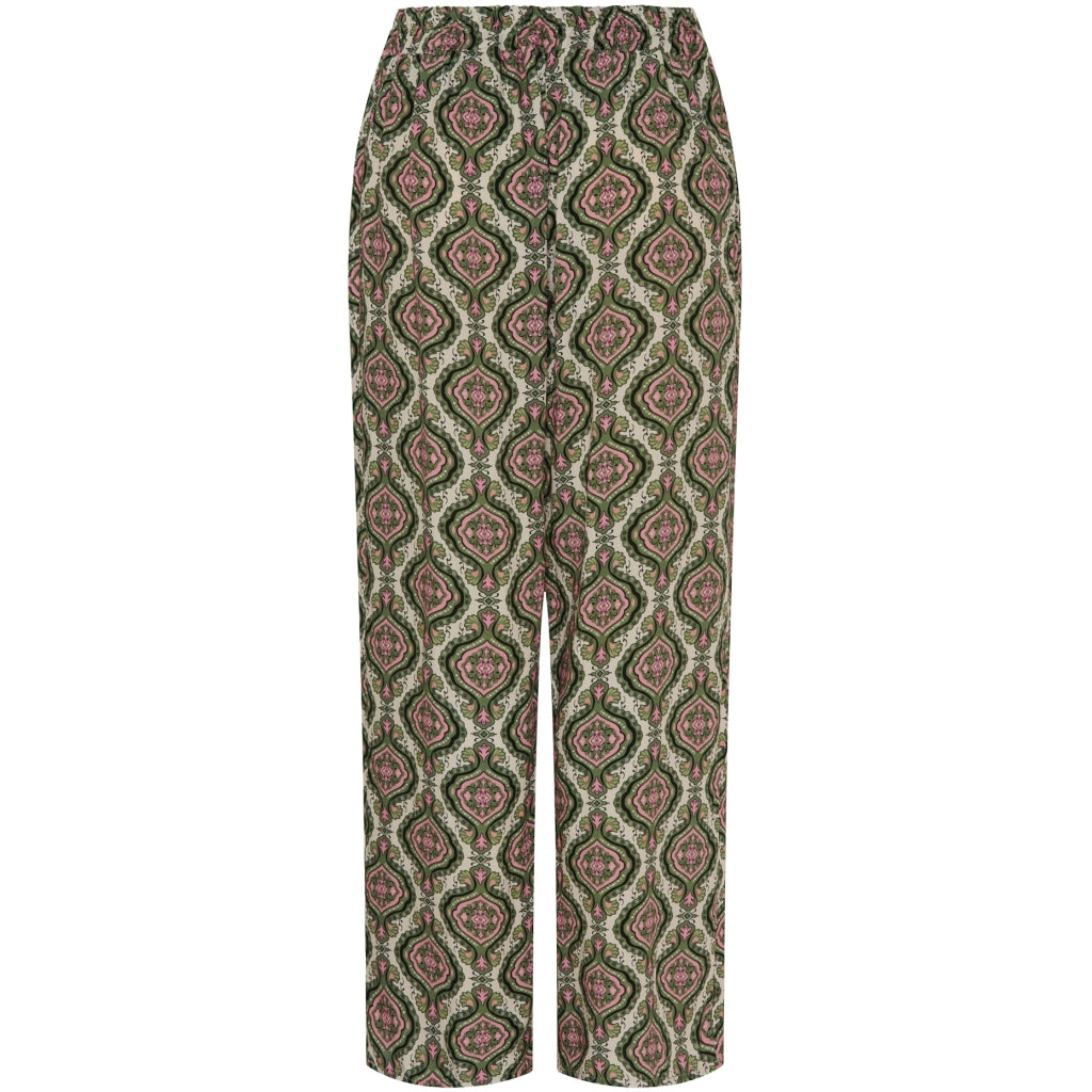 MARTA DU CHATEAU Marta Du Chateau dame bukser MdcGrethe 6192 Pant Print Military1405