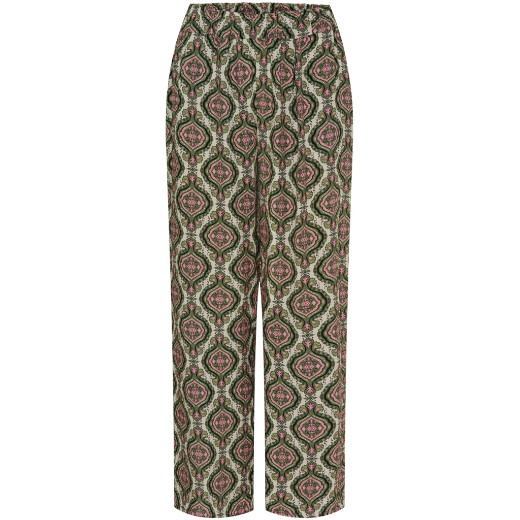 MARTA DU CHATEAU Marta Du Chateau dame bukser MdcGrethe 6192 Pant Print Military1405