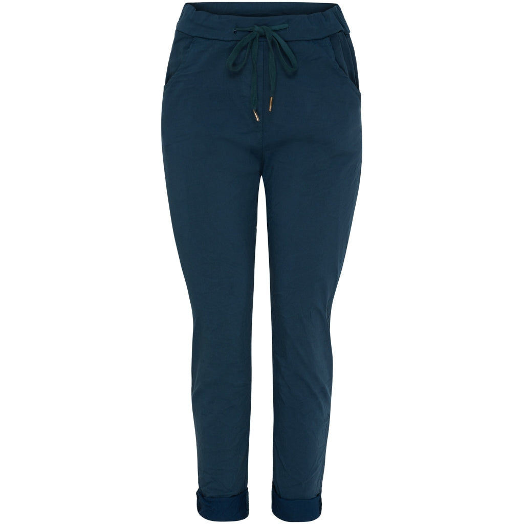 MARTA DU CHATEAU Marta Du Chateau dame bukser MdcKalie 68702 Pant Petrolio3214